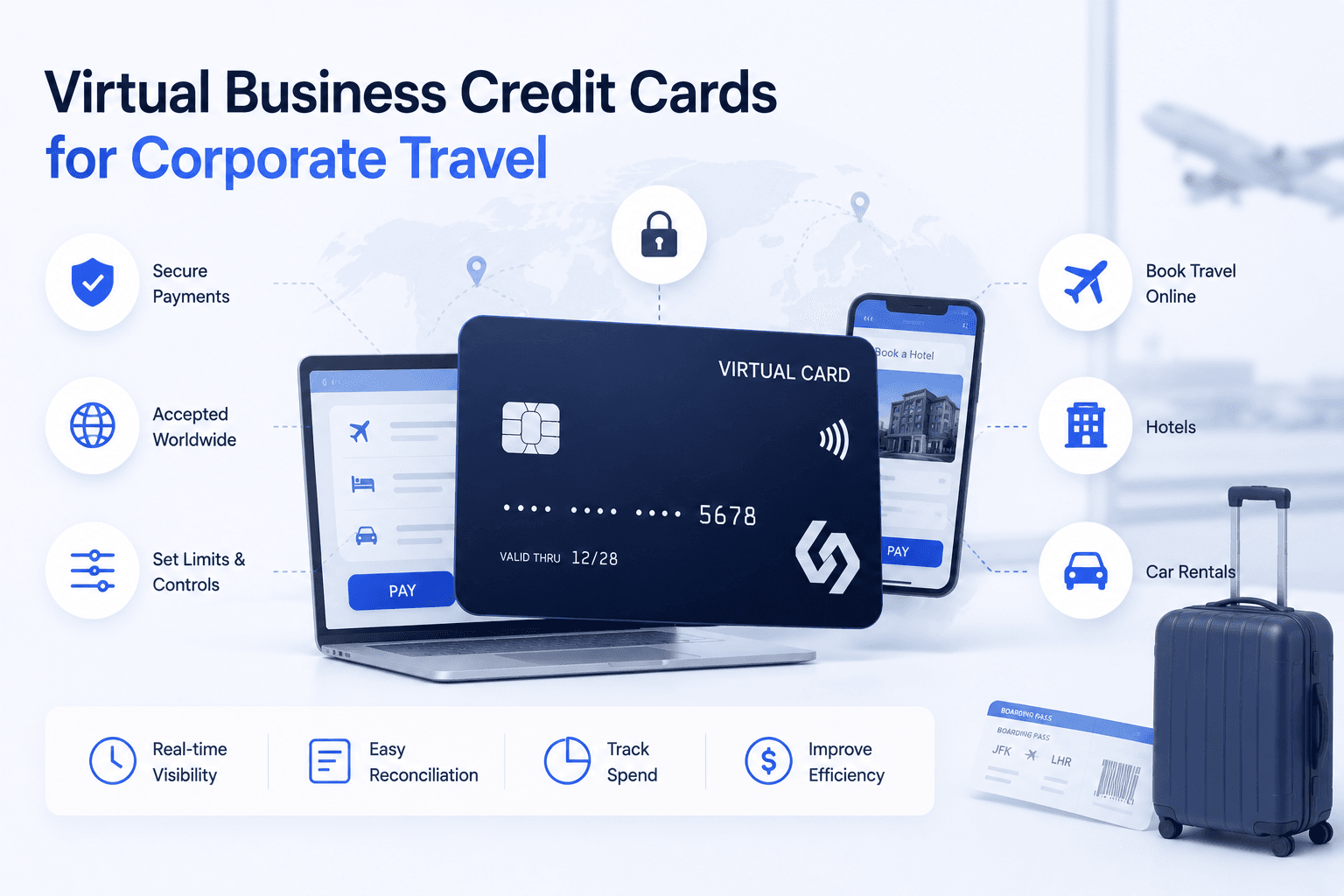 Virtual Business Credit Cards for Corporate Travel